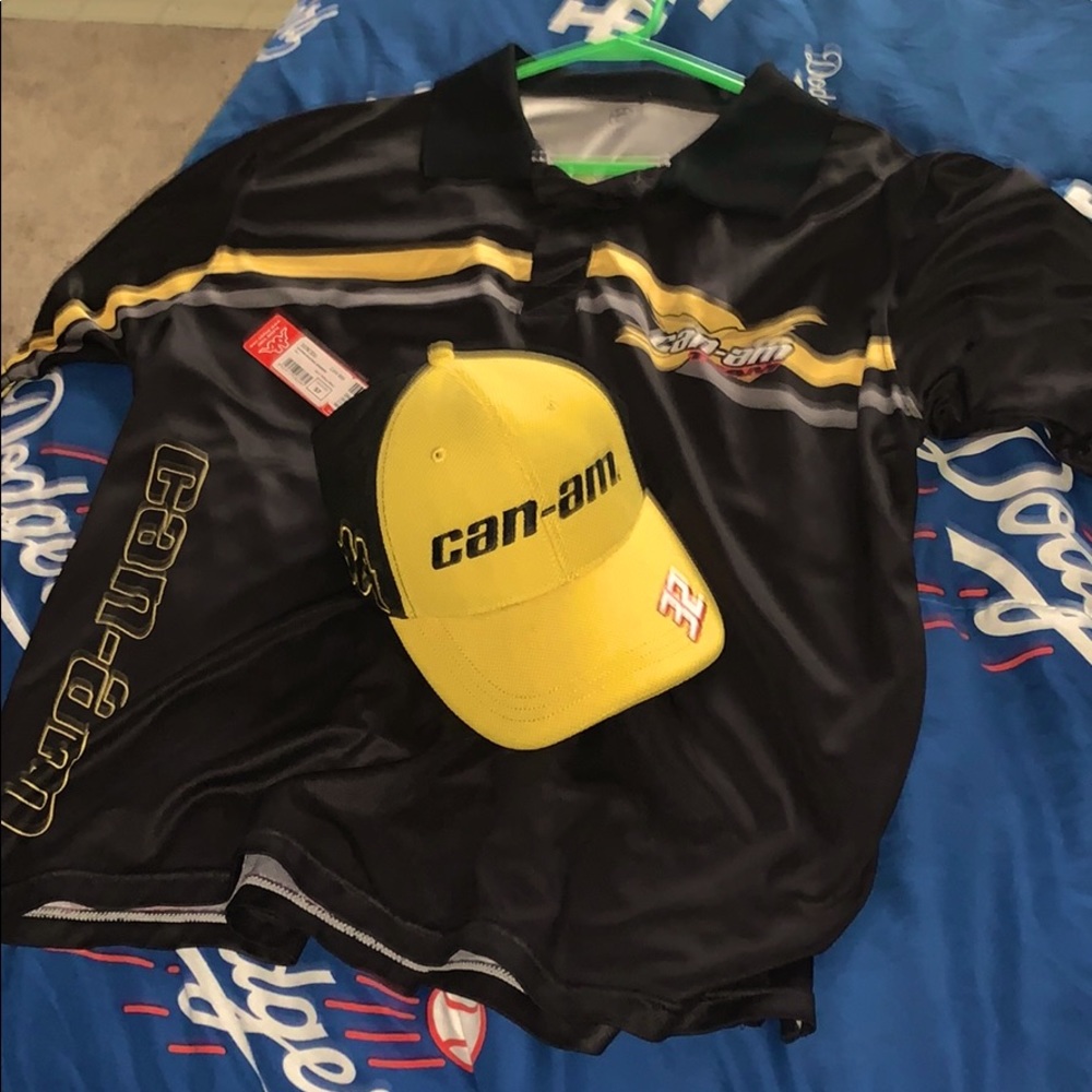 Can-Am shirt and hat  💥💥💥 combo...
